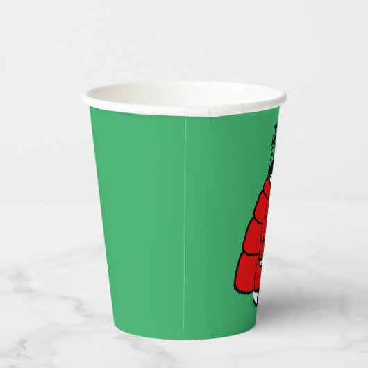 Peanuts | Snoopy Red Puffer Jacket Papieren Bekers (Rechts)