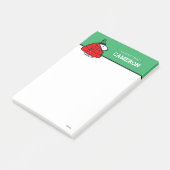 Peanuts | Snoopy Red Puffer Jacket Post-it® Notes (Schuin)