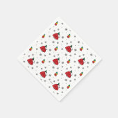 Peanuts | Snoopy Red Puffer Jacket Servet (Hoek)