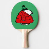 Peanuts | Snoopy Red Puffer Jacket Tafeltennisbatje (Voorkant)
