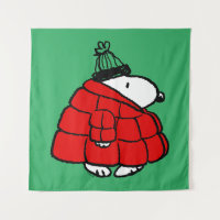 Peanuts | Snoopy Red Puffer Jacket