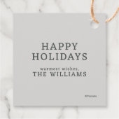 Peanuts | Snoopy Rendier Bedankjes Labels (Achterkant)