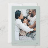 Peanuts | Snoopy Rendier Crossing Christmas Feestdagenkaart (Achterkant)