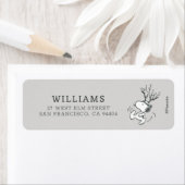 Peanuts | Snoopy Rendier Etiket (Insitu)