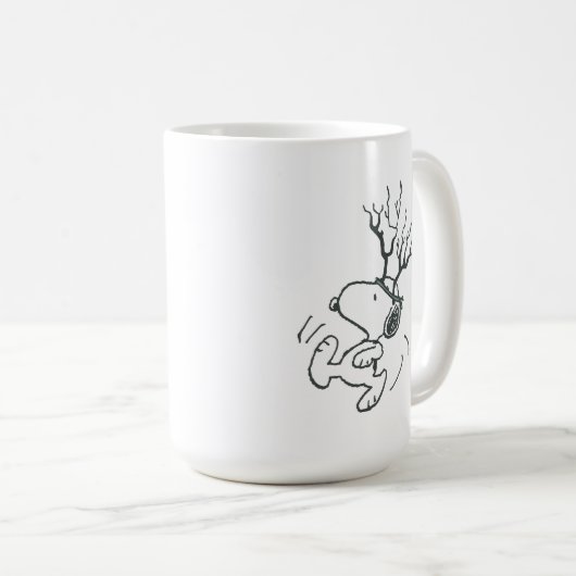 Peanuts | Snoopy Rendier Koffiemok (Voorkant rechts)