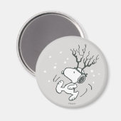 Peanuts | Snoopy Rendier Magneet (Voorkant / Achterkant)