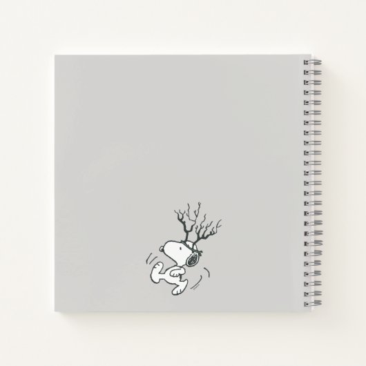Peanuts | Snoopy Rendier Notitieboek (Achterkant)