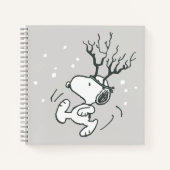 Peanuts | Snoopy Rendier Notitieboek (Voorkant)