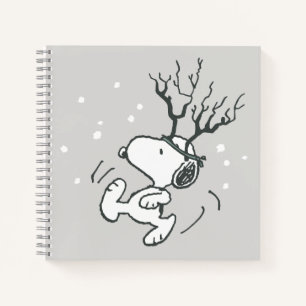 Peanuts   Snoopy Rendier Notitieboek