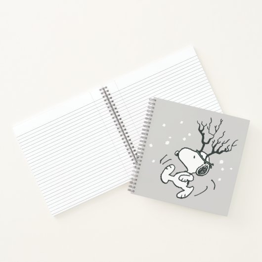 Peanuts | Snoopy Rendier Notitieboek (Binnen)