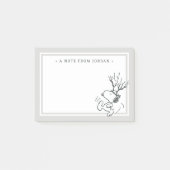 Peanuts | Snoopy Rendier Post-it® Notes (Voorkant)