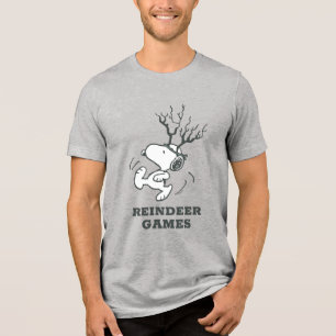Peanuts Snoopy Rendier Tri-Blend Shirt
