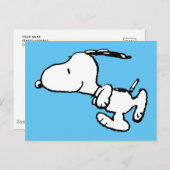 Peanuts | Snoopy Run Briefkaart (Voorkant / Achterkant)