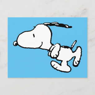 Peanuts   Snoopy Run Briefkaart