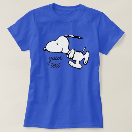 Peanuts | Snoopy Run T-shirt (Design voorkant)