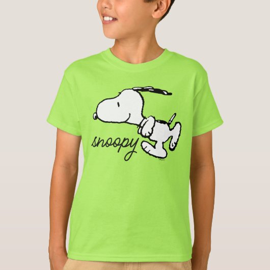 Peanuts | Snoopy Run T-shirt (Voorkant)