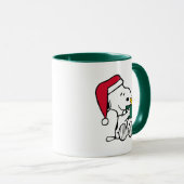 Peanuts | Snoopy Santa & Woodstock Gift Mok (Voorkant rechts)