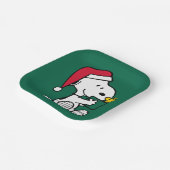 Peanuts | Snoopy Santa & Woodstock Gift Papieren Bordje (Gebogen)