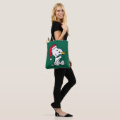 Peanuts | Snoopy Santa & Woodstock Gift Tote Bag (Op model)