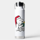 Peanuts | Snoopy Santa & Woodstock Gift Waterfles (Voorkant)