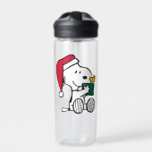 Peanuts | Snoopy Santa & Woodstock Gift Waterfles (Voorkant)