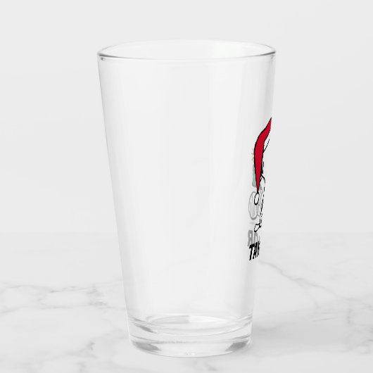 Peanuts | Snoopy Santa & Woodstock | Jouw namen to Glas (Rechts)