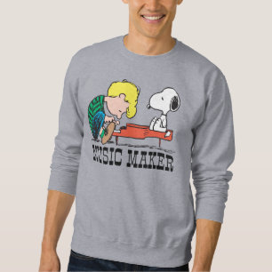 Peanuts Snoopy & Schroeder aan de Piano Trui