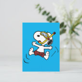 Peanuts | Snoopy Scuba Diver Briefkaart (Staand voorkant)