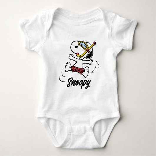 Peanuts | Snoopy Scuba Diver Romper (Voorkant)
