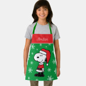 Peanuts | Snoopy Sinterklaas | Jouw namen toevoege Schort (Insitu)