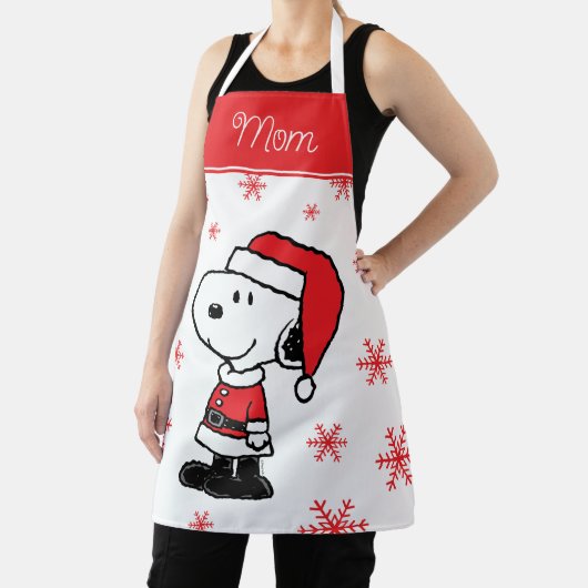 Peanuts | Snoopy Sinterklaas | Jouw namen toevoege Schort (Insitu)