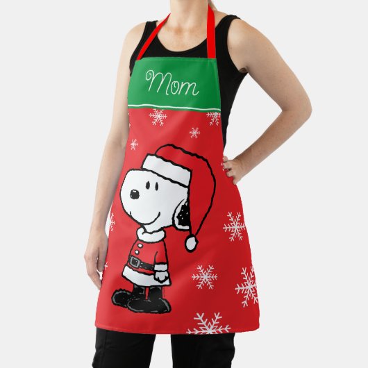 Peanuts | Snoopy Sinterklaas | Jouw namen toevoege Schort (Insitu)