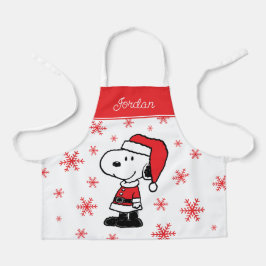 Peanuts | Snoopy Sinterklaas | Jouw namen toevoege Schort
