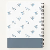 Peanuts | Snoopy Slaap Tijd Patroon Notitieboek (Achterkant)