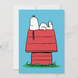 Peanuts Snoopy Slaapt Kaart
