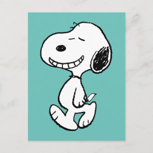 Peanuts   Snoopy Smile Briefkaart