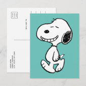 Peanuts | Snoopy Smile Briefkaart (Voorkant / Achterkant)