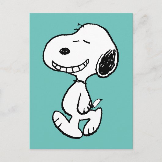 Peanuts | Snoopy Smile Briefkaart (Voorkant)