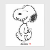 Peanuts | Snoopy Smile Sticker (Vel)