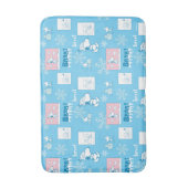 Peanuts | Snoopy Sneeuwdagpatroon Badmat (Voorkant Verticaal)
