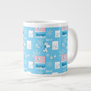 Peanuts   Snoopy Sneeuwdagpatroon Grote Koffiekop