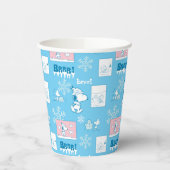 Peanuts | Snoopy Sneeuwdagpatroon Papieren Bekers (Links)