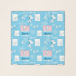 Peanuts | Snoopy Sneeuwdagpatroon Sjaal<br><div class="desc">Bekijk dit leuke Peanuts Christmas-ontwerp met Snoopy.</div>