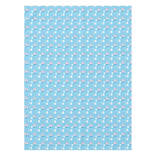 Peanuts | Snoopy Sneeuwdagpatroon Tafelkleed (Voorkant)