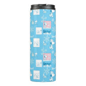 Peanuts | Snoopy Sneeuwdagpatroon Thermosbeker (Achterkant)