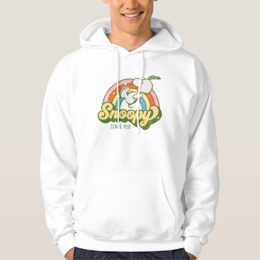 Peanuts | Snoopy Sparkle Rainbow Hoodie (Voorkant)