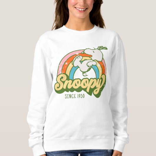 Peanuts | Snoopy Sparkle Rainbow Trui (Voorkant)