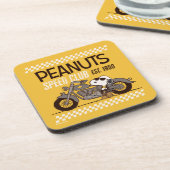 Peanuts | Snoopy Speed Club Bier Onderzetter (Linkerzijde)