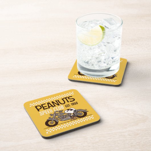 Peanuts | Snoopy Speed Club Bier Onderzetter (Rechterzijde)