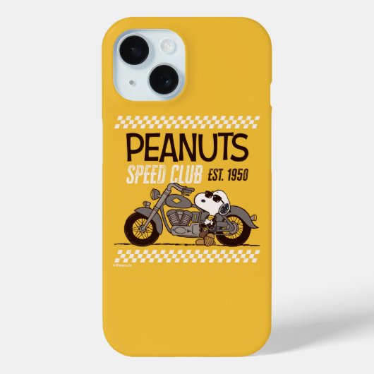 Peanuts | Snoopy Speed Club Case-Mate iPhone Case (Achterkant)